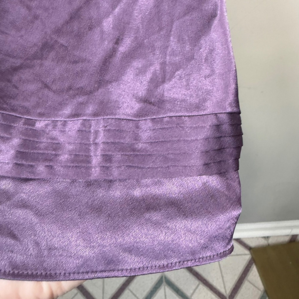 Victoria's Secret Purple Slip Dress Chemise Large - Picture 8 of 9
